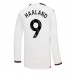 Maillot de foot Manchester City Erling Haaland #9 Extérieur vêtements 2023-24 Manches Longues